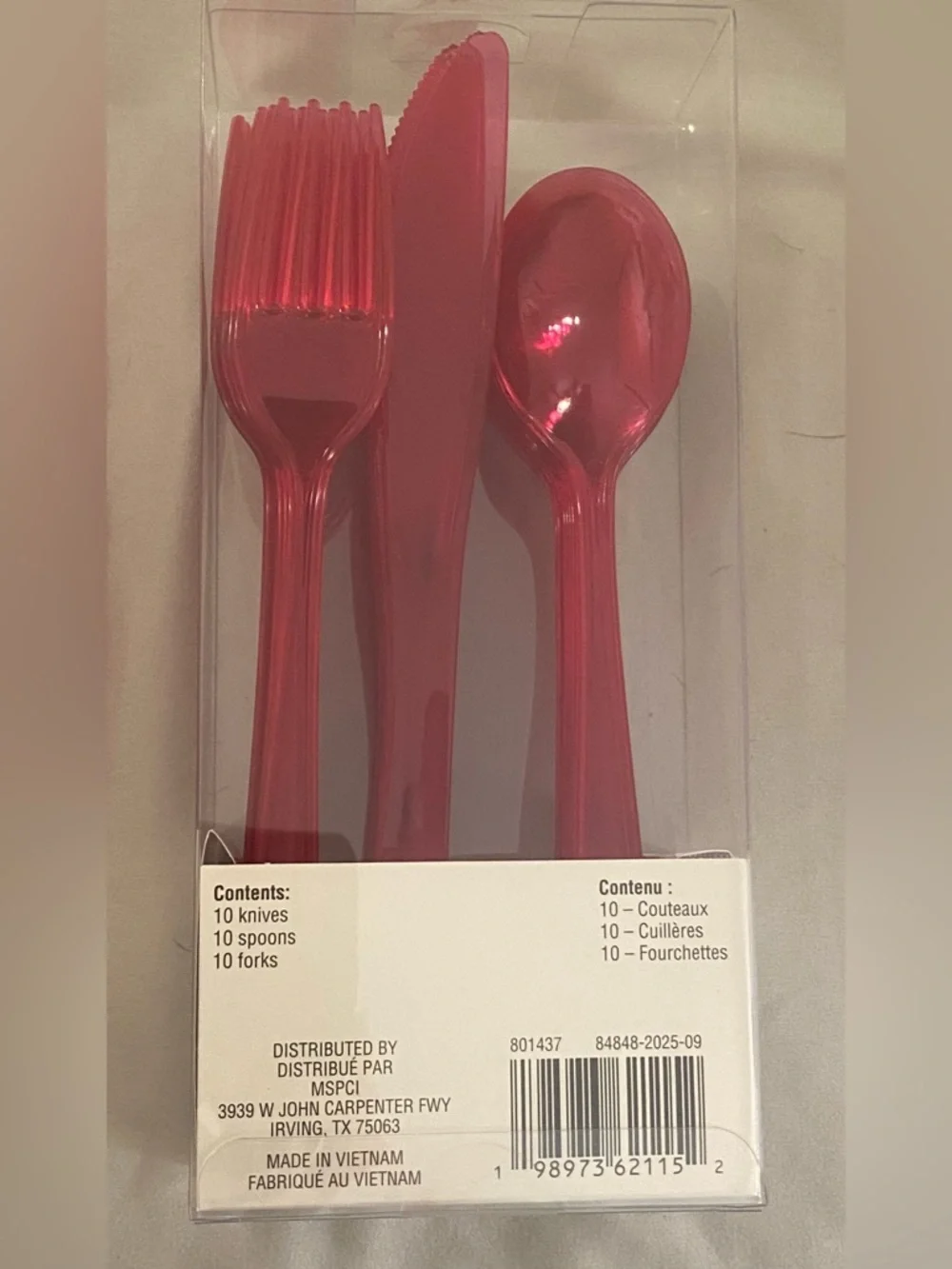Celebrate It Pink Party Plates  and Cutlery Value Pack
